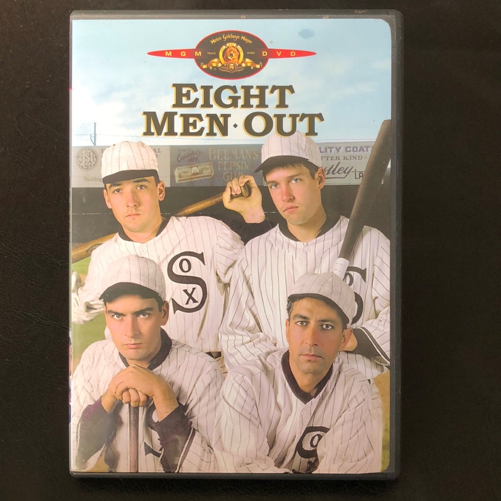 Eight Men Out (WS DVD, 2001) MGM John Cusack/Charlie Sheen MLB Baseball Movie